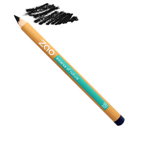 ZAO, Økologisk Eyeliner & Multi-Purpose Pencil, Black