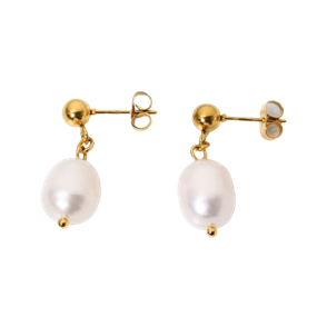 One pearl Earrings