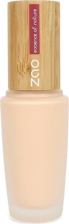 ZAO, Økologisk Silk Foundation, Cream Beige, Flydende, 30ml