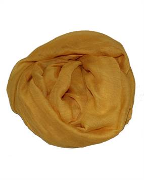 Varmt gult tørklæde