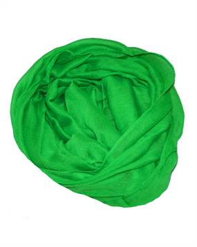  Ensfarvet tørklæde, grøn skov