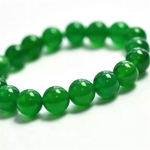        Perle armbånd, grøn