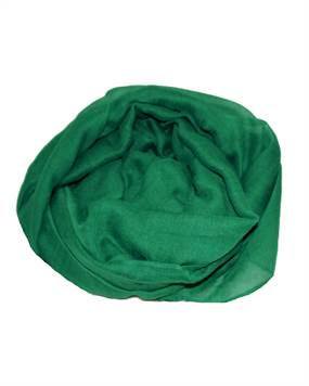 Ensfarvede grønne tørklæder online