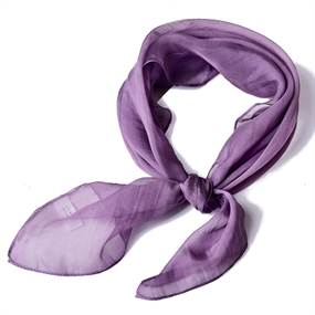 Silketørklæde, lilla