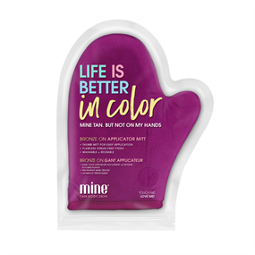 Minetan, Life Is Better In Color Applicator Mitt
