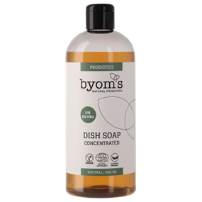 Byoms Probiotic Dish Soap - Neutral, 400 ml