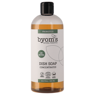 Byoms Probiotic Dish Soap - Neutral, 400 ml