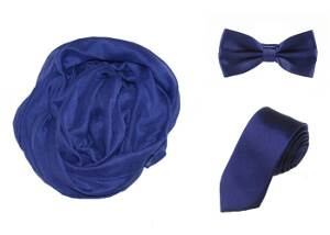 Firmatøj til virksomheder blå tørklæder slips butterflies