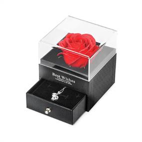 Rosegavesæt m. hjertehalskæde