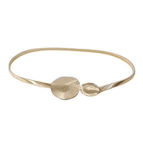 Rundt spænde metal elastikbælte