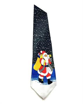 Billigt slips til julefrokost med julemand i snevejr