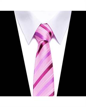 Køb pink slips med striber