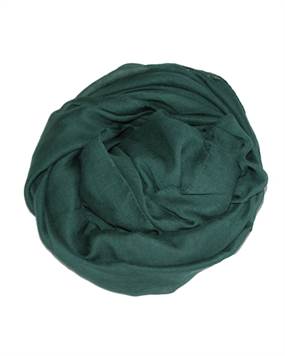 Mørk grønt tørklæde i god kvalitet