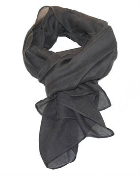 Lækre ensfarvede tørklæder i flot coxgrå farve
